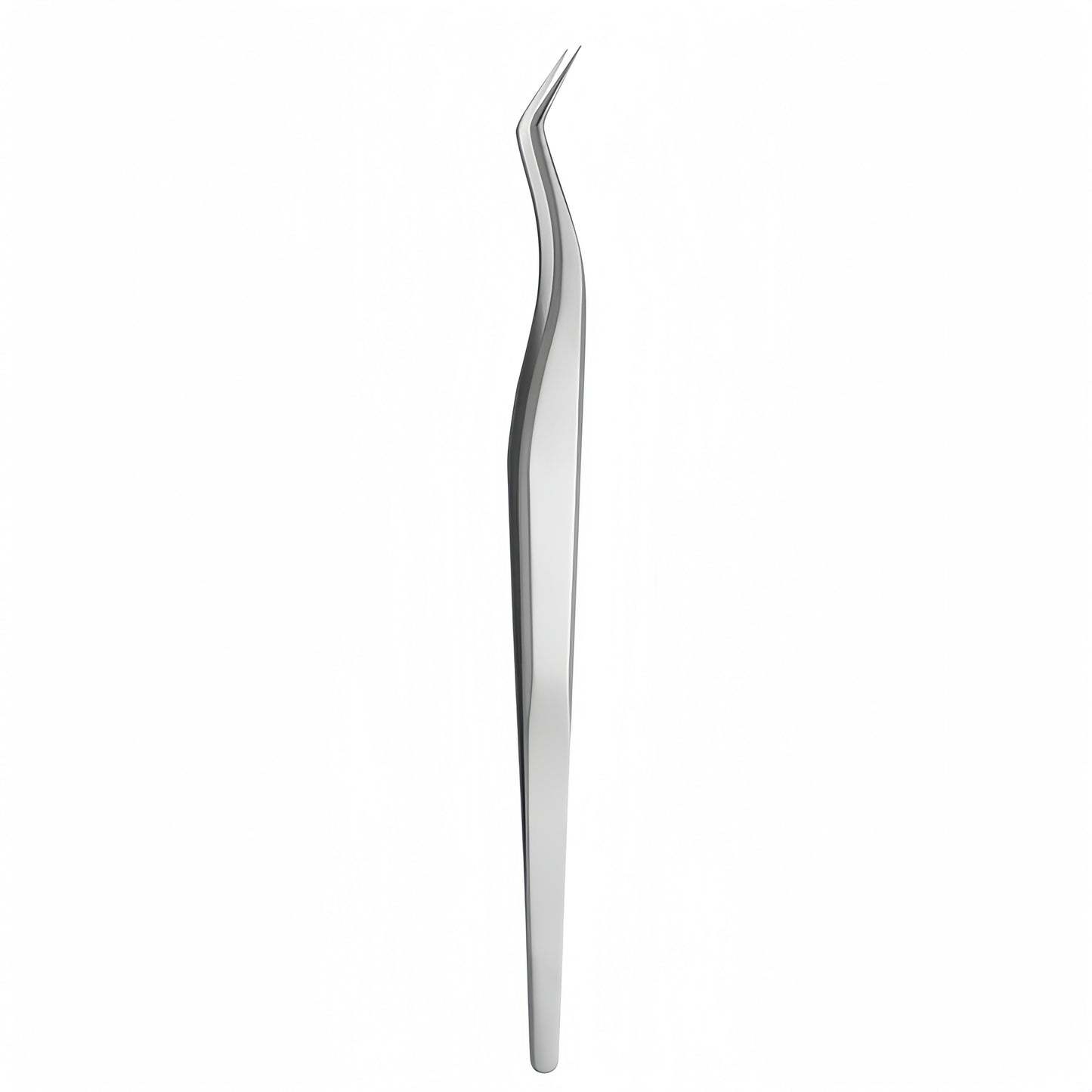 High Quality Titanium Alloy Eyelash Extensions Tweezers Enough Light and Easy Grip - Type E