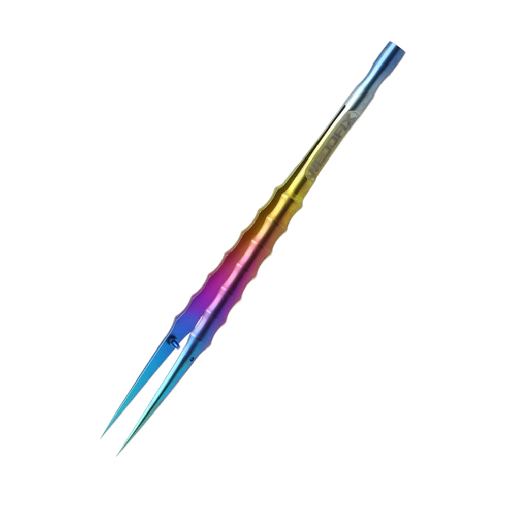 Pinzas de aleación de titanio Rainbow-Bamboo - Diseño único